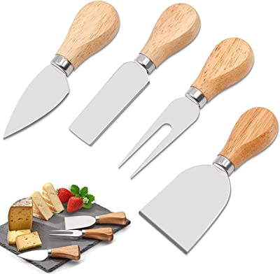 مجموعة سكين الجبن 4 قطع | ادوات مطبخ | ازدهار 123