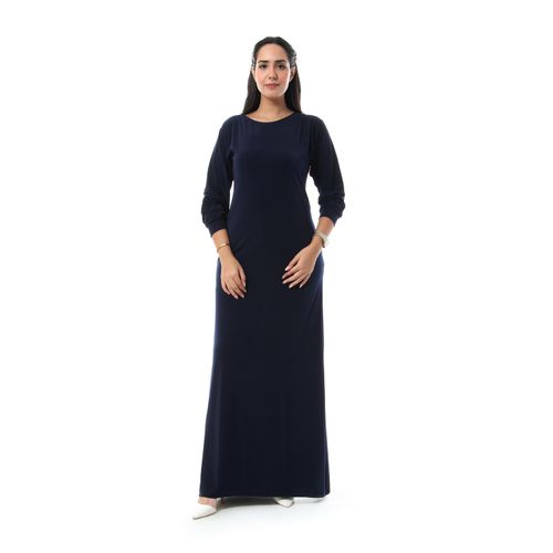 فستان سادة | Rania Gamal | ازدهار 123