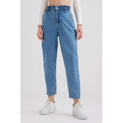 Defacto Paperbag Ankle Length Jeans | دينا عبده	 | ازدهار 123